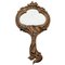 Louis XV Style Carved Oakwood Hand Mirror, Image 1