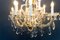 Kronleuchter aus Kristallglas mit 13 Leuchten im Stil von Maria Theresa, 1950er 19