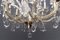 Thirteen-Light Crystal Chandelier in the Style of Maria Theresa, 1950s, Image 11