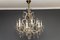 Thirteen-Light Crystal Chandelier in the Style of Maria Theresa, 1950s 4