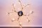 Lámpara de araña de cristal con trece luces, años 50, Imagen 15