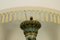 Lámpara de pie italiana estilo Grotto vintage de madera tallada y pintada, Imagen 7