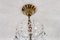 Kronleuchter mit Acht Leuchten aus Kristallglas im Stil von Maria Theresa 16