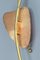 Mid-Century Modern Brass and Copper Cone-Shaped Three Light Wall Sconce, Image 5