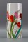 Flower Cylinder Vase aus Porzellan von Wolf Bauer für Rosenthal, Deutschland 3