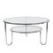 Steel Tube Loop Table with Glass Plate by Artur Drozd, Image 1