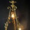 Art Nouveau Angel Bronze Hanging Lamp by Putto Putten 8