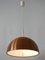 Lámpara colgante alemana Mid-Century moderna de cobre de Staff & Schwarz, años 60, Imagen 16