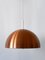 Mid-Century German Modern Copper Pendant Lamp by Staff & Schwarz, 1960s 5