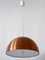 Lámpara colgante alemana Mid-Century moderna de cobre de Staff & Schwarz, años 60, Imagen 12