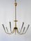 Mid-Century Modern German Seven-Flamed Sputnik Pendant Lamp or Chandelier, 1950s, Image 1