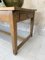 French Oak Laboratory Workbench Dining Refectory Table 7