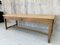 French Oak Laboratory Workbench Dining Refectory Table 2