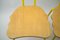 Italian Yellow Chair from Parisotto, 1960s, Set of 3 9