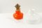 Vintage Danish Orange Oline Oil Lamp from Fog & Mørup, 1960s, Image 20