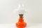 Vintage Danish Orange Oline Oil Lamp from Fog & Mørup, 1960s, Image 3