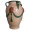 Large Spanish Cerámic Flower Pots with Hangares and Lions in Relif, Set of 2 5