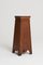 Arts & Craft Oak Pedestal 3