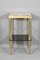 Mid-Century French Onyx and Glass Side Table from Maison Jansen 2