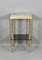 Mid-Century French Onyx and Glass Side Table from Maison Jansen, Image 9