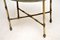 Antique French Brass & Onyx Coffee Side Table 7