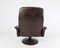 Model DS 50 Tulip Leather Chair with Ottoman from de Sede 10