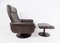 Model DS 50 Tulip Leather Chair with Ottoman from de Sede 1