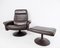 Model DS 50 Tulip Leather Chair with Ottoman from de Sede 2