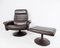 Model DS 50 Tulip Leather Chair with Ottoman from de Sede, Image 2