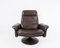 Model DS 50 Tulip Leather Chair with Ottoman from de Sede 15