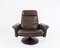 Model DS 50 Tulip Leather Chair with Ottoman from de Sede, Image 15