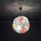 Suspension Sputnik avec Disques en Verre de Murano Coloré et Structure en Métal Chromé par Ercole Barovier pour Barovier & Toso, 1970s 2