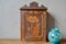 Art Nouveau Toilet Cabinet in Carved Wood 3