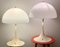 Lampes de Bureau Panthella Vintage par Verner Panton pour Louis Poulsen, 1970s, Set de 2 8