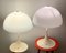 Lampes de Bureau Panthella Vintage par Verner Panton pour Louis Poulsen, 1970s, Set de 2 6