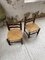 Low Braided Chairs by Dudouyt, Set of 3 22