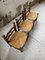 Low Braided Chairs by Dudouyt, Set of 3 17