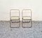 Mid-Century Model Plia Folding Chairs by Giancarlo Piretti for Anonima Castelli, Italy, 1970s, Set of 2, Image 10