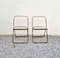 Mid-Century Model Plia Folding Chairs by Giancarlo Piretti for Anonima Castelli, Italy, 1970s, Set of 2, Image 3