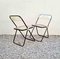 Mid-Century Model Plia Folding Chairs by Giancarlo Piretti for Anonima Castelli, Italy, 1970s, Set of 2 6