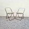 Mid-Century Model Plia Folding Chairs by Giancarlo Piretti for Anonima Castelli, Italy, 1970s, Set of 2, Image 2