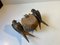 Antique Wooden Wall Figurine Nesting Swallows, 19th Century 10
