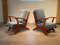 Vintage Teak Lounge Chairs, 1960s, Set of 2, Image 1