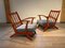 Vintage Teak Lounge Chairs, 1960s, Set of 2 13