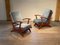 Vintage Teak Lounge Chairs, 1960s, Set of 2 7