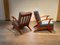 Vintage Teak Lounge Chairs, 1960s, Set of 2 11