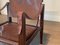 Safari Chair in Brown Leather by Kaare Klint for Rud Rasmussen 7