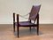 Safari Chair in Brown Leather by Kaare Klint for Rud Rasmussen 2