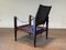 Safari Chair in Brown Leather by Kaare Klint for Rud Rasmussen 9