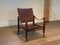 Safari Chair in Brown Leather by Kaare Klint for Rud Rasmussen, Image 5